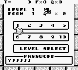 Solomon's Club screenshot 5 for GameBoy